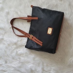 Valentina Italiano Two Tone Tote Purse